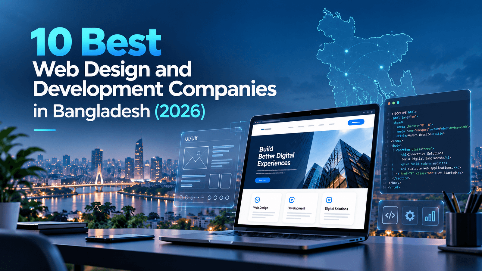 Web designers and developers in Bangladesh reviewing website projects
