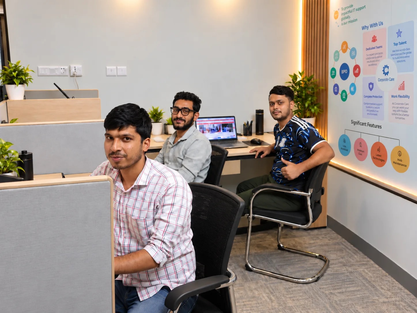 Inside the Digital Webars office